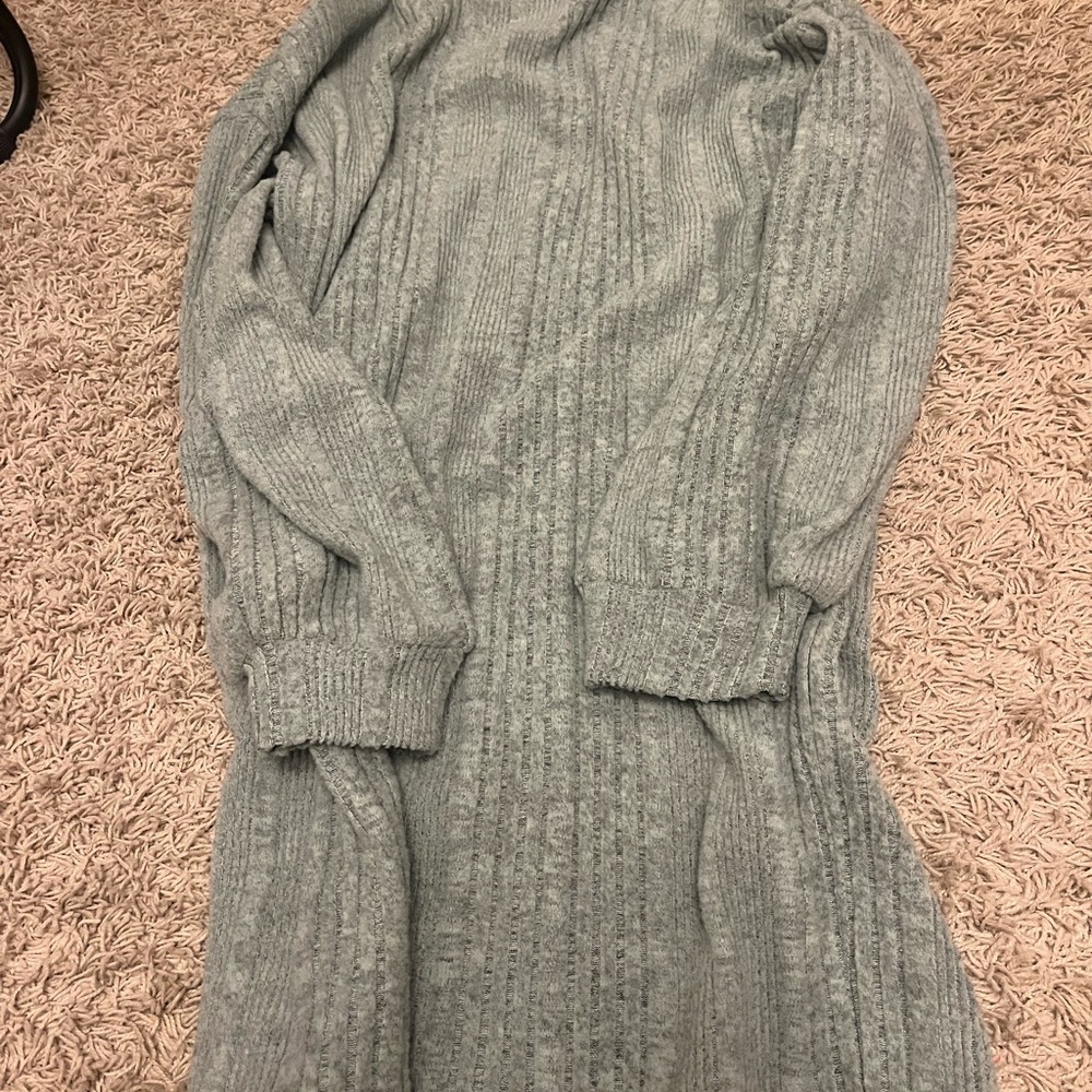 Cozy Knit Sweater Dress